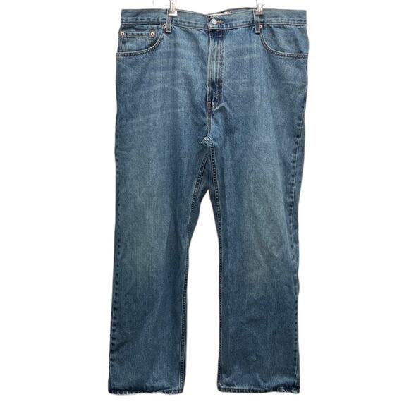 Levis Jeans Mens 559 Relaxed Straight Denim Size 42x32 Medium Wash Casual Work - Picture 1 of 6